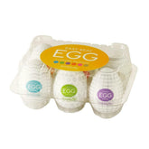 TENGA Egg Variety Pack - Regular Strength Penis Strokers (6 Pack)